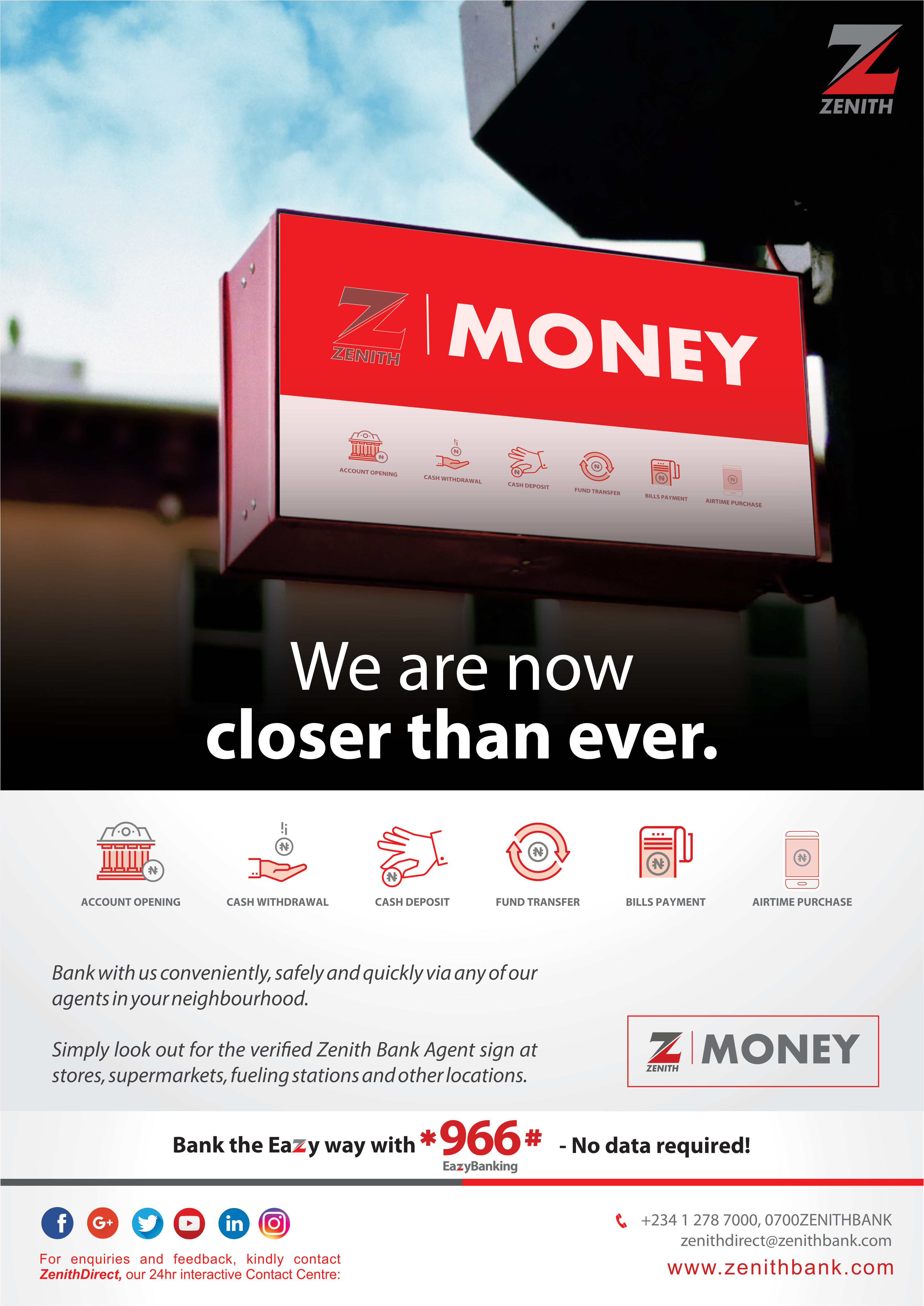 Zenith Bank Launches Z Money For Convenient Banking And Financial 