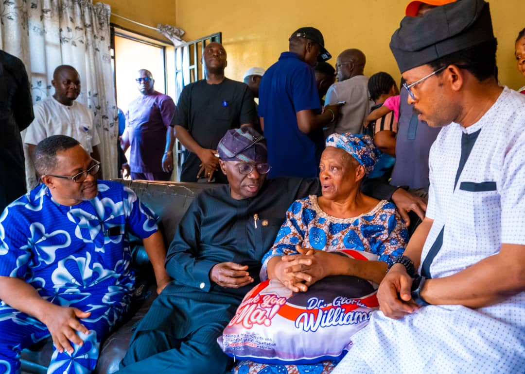 Sanwo-Olu Pays Condolence Visits To Deceased Families Of Train Accident ...