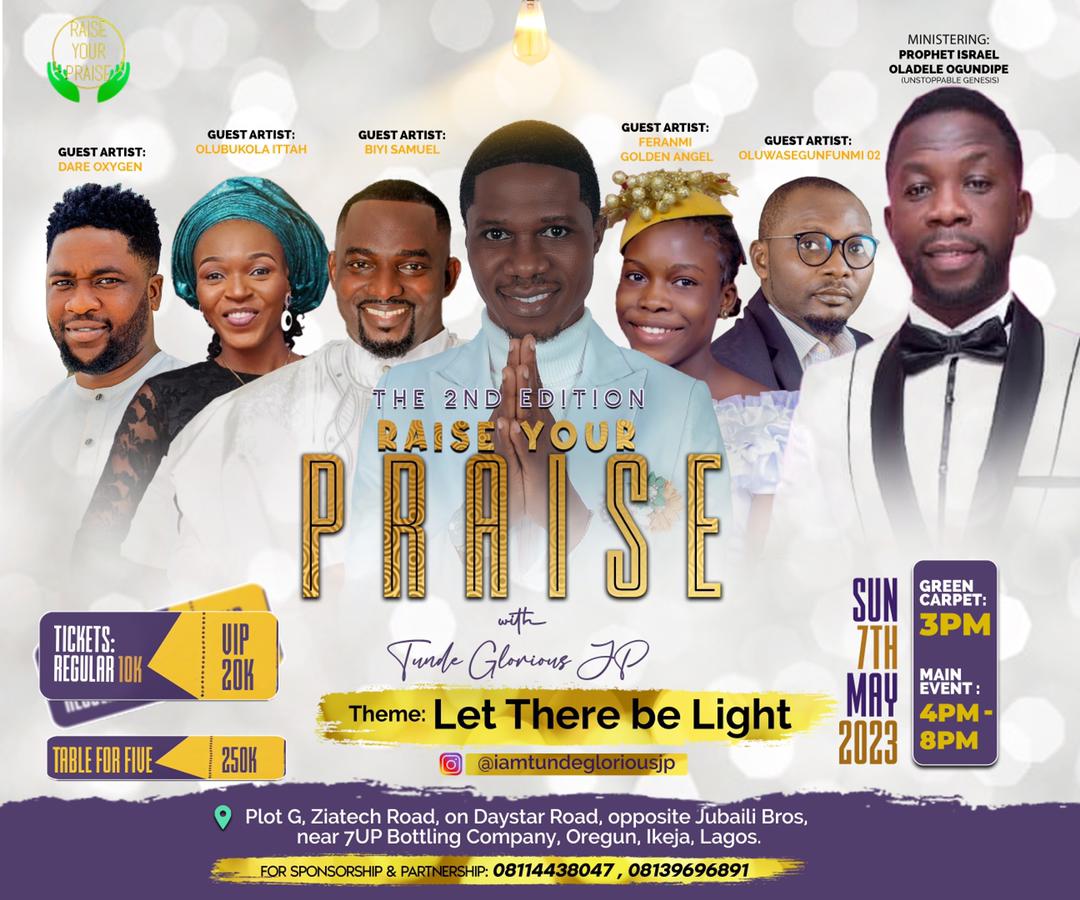 Prophet Genesis, Biyi Samuel, Others To Storm Ikeja For Tunde Glorious ...