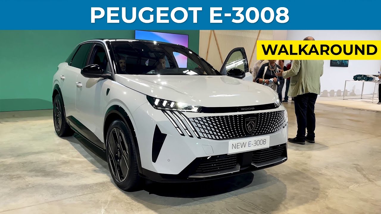 Car Of The Year 2024 The New PEUGEOT E 3008 Is In The Final Famous   PEUGEOT E 3008 